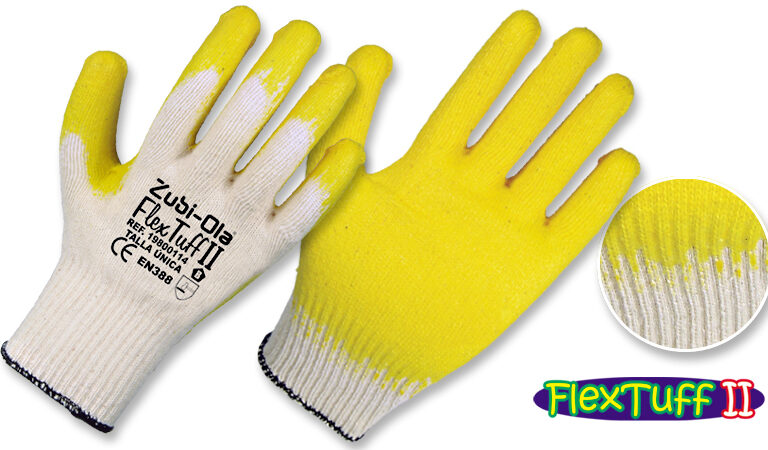 8 GUANTE HILAZA RECUBIERTO EN LATEX ZUBIOLA